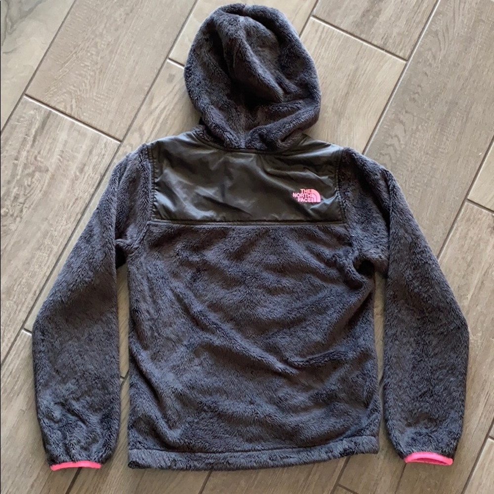 Girls North Face Oso Hoodie Jacket - Picture 8 of 8